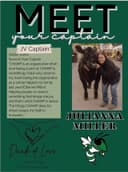 Juniata Valley CHAMP captain 2024