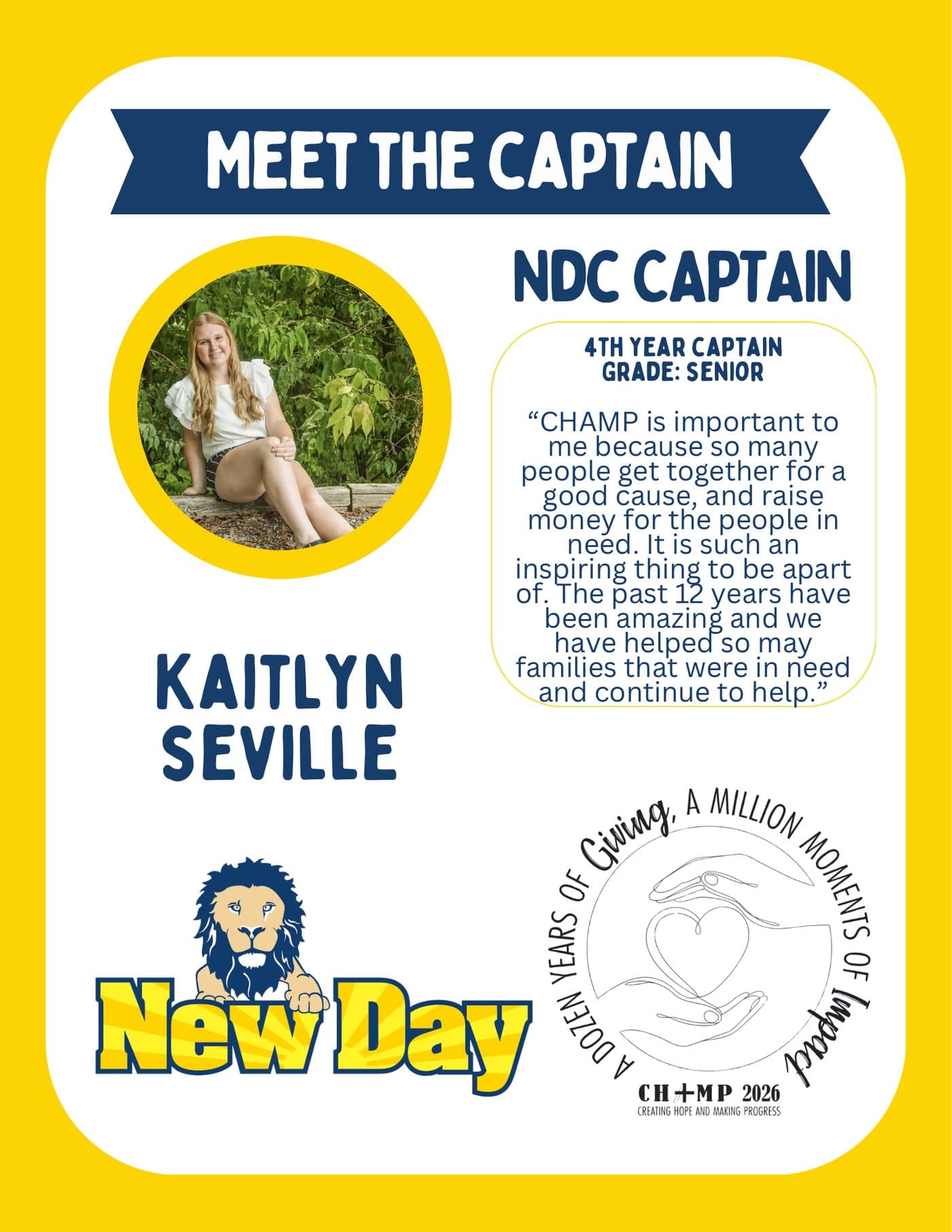 Kaitlyn Seville, New Day Charter CHAMP captain 2025